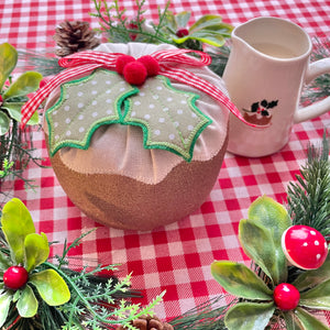 Fabric Christmas Pudding