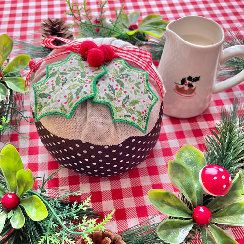 Fabric Christmas Pudding